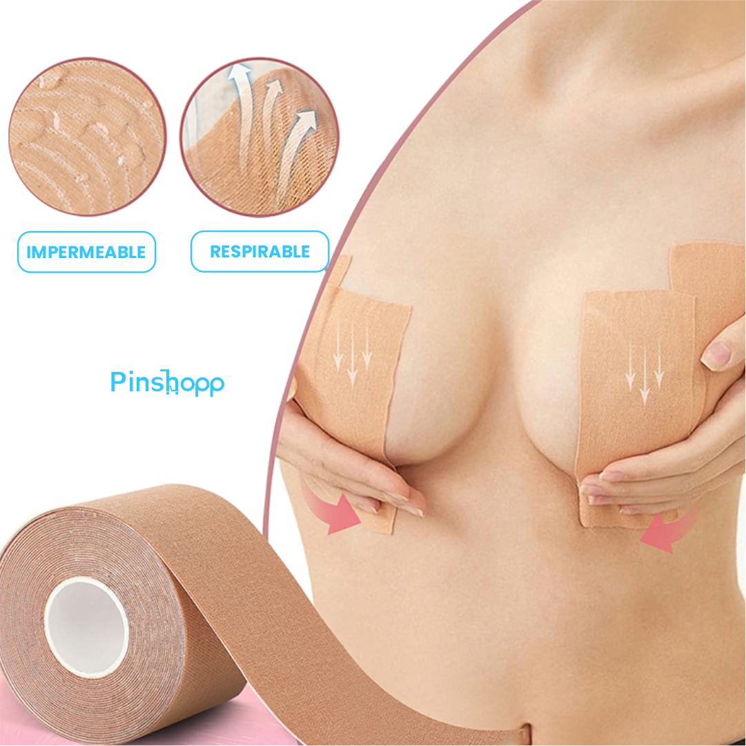 Cinta Levanta Bustos Boob Tape 5 Metros