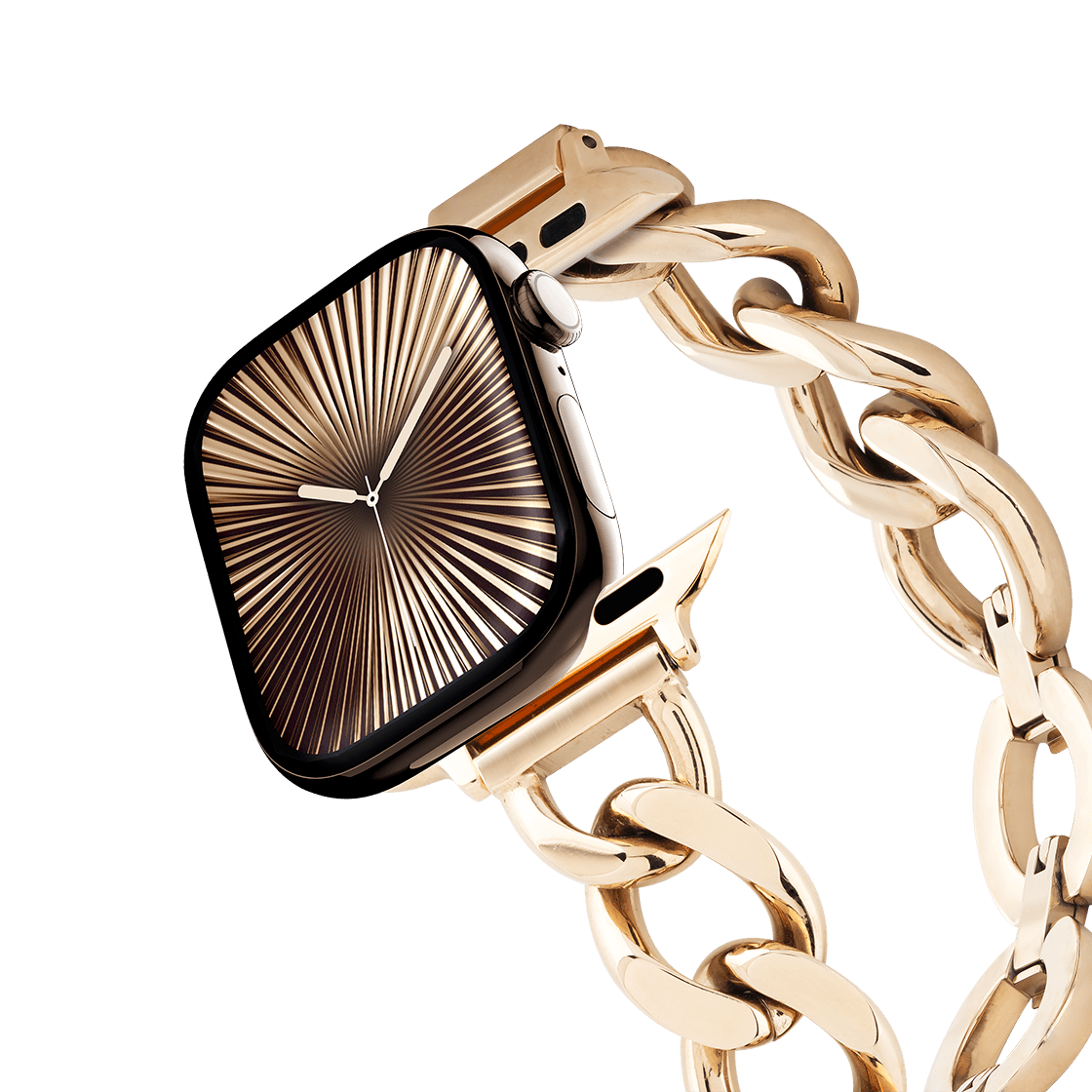 PULSO DE LUJO APPLE WATCH GOLDEN STRIP