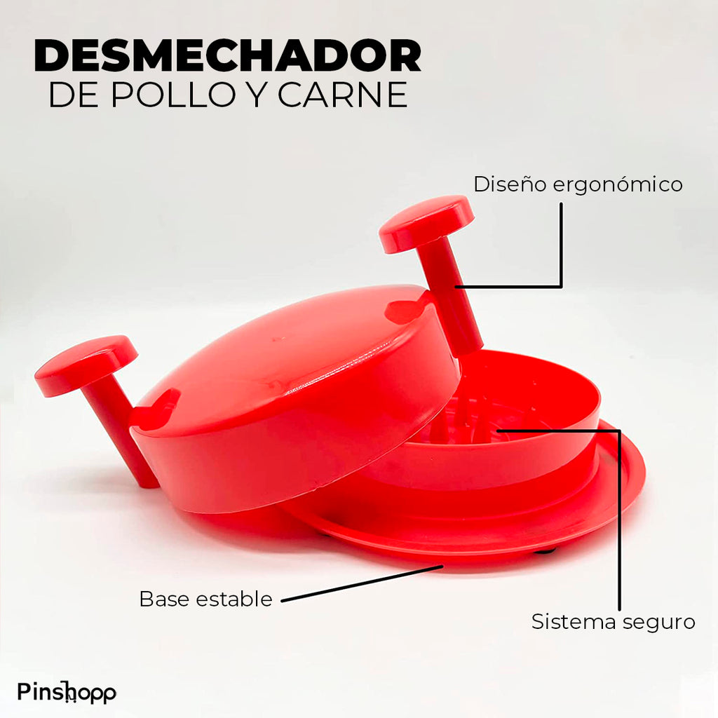 Desmechador Trituradora Manual de Pollo y Carne