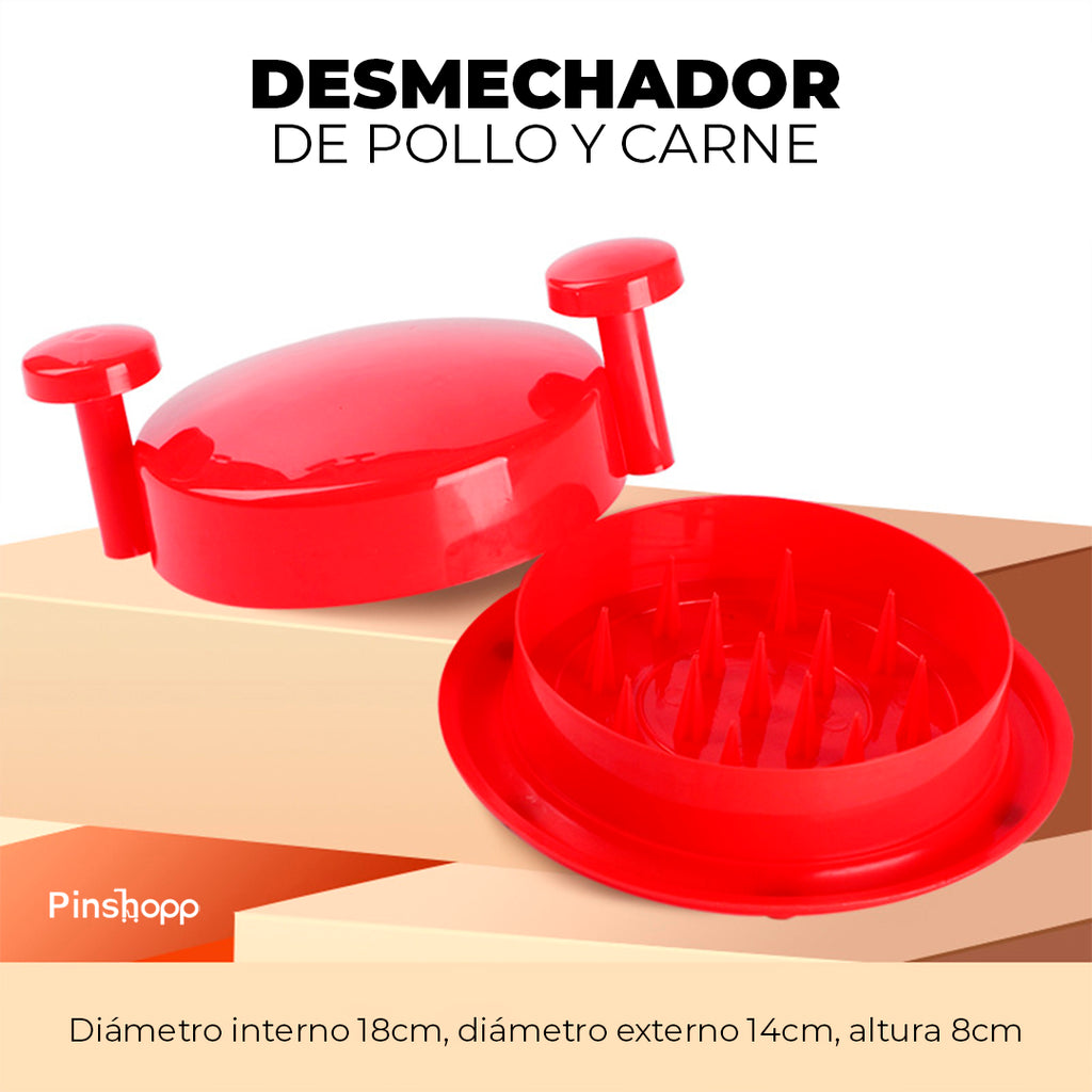 Desmechador Trituradora Manual de Pollo y Carne
