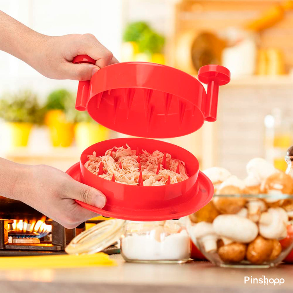 Desmechador Trituradora Manual de Pollo y Carne
