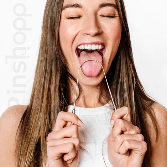 Raspador limpiador de lengua