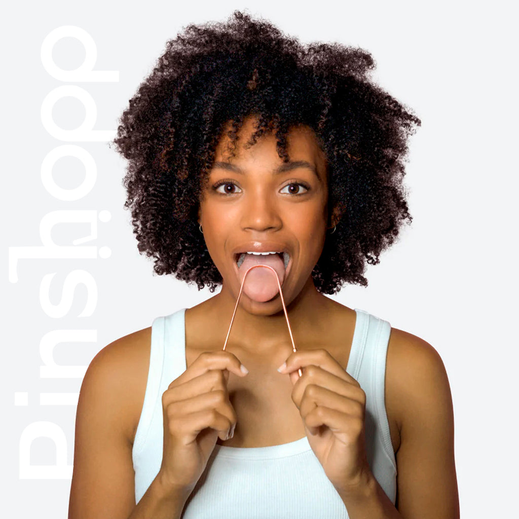 Raspador limpiador de lengua