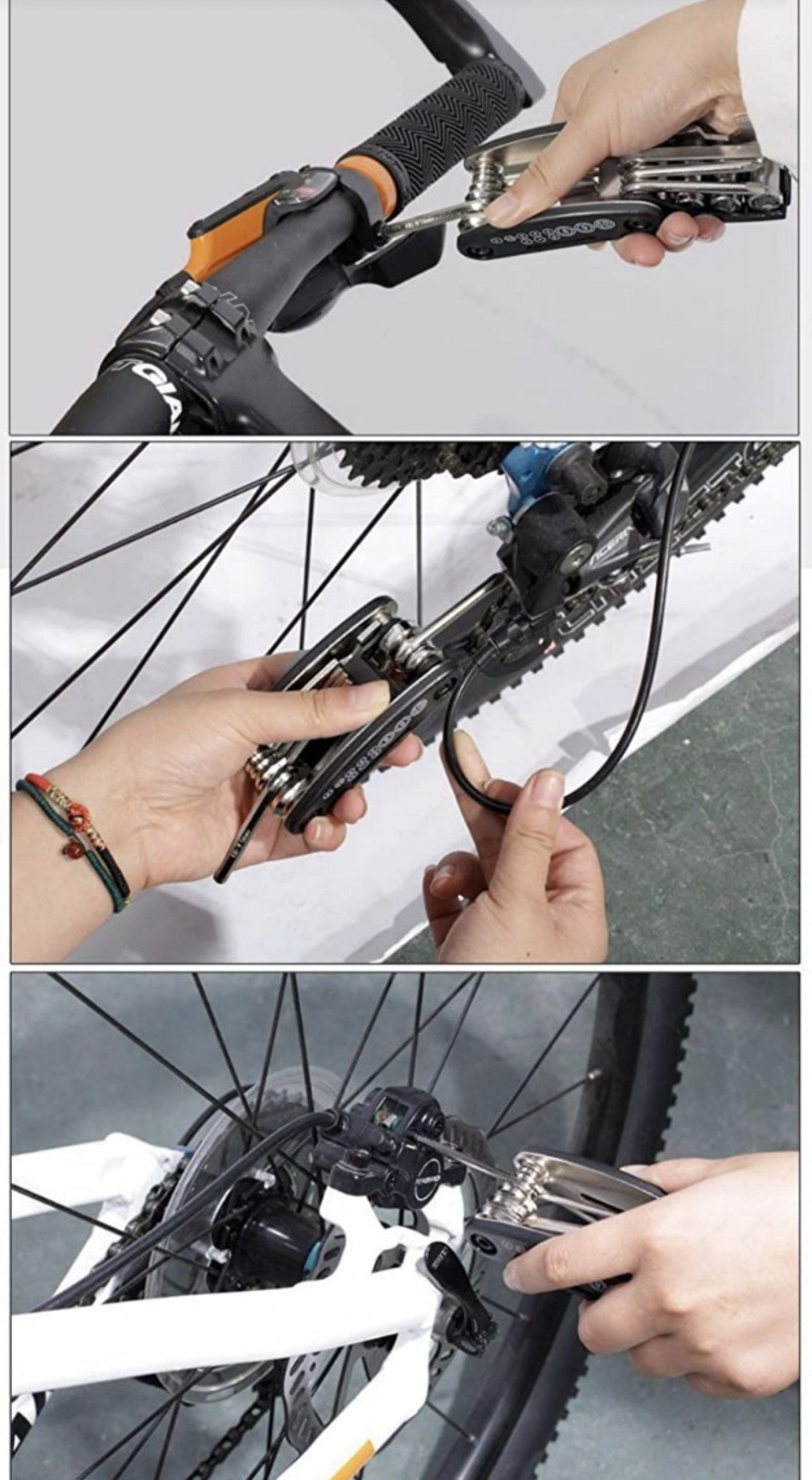 Kit Multi Herramientas Hexagonal Para Bicicleta